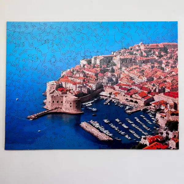 Horvátorszád Dubrovnik fa puzzle