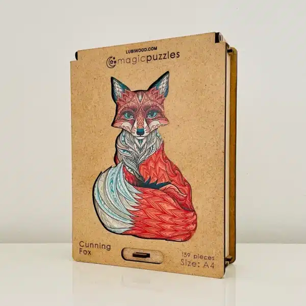 Puzzle din lemn Cunning Fox
