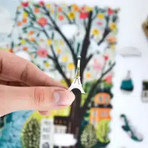 Paris puzzle din lemn