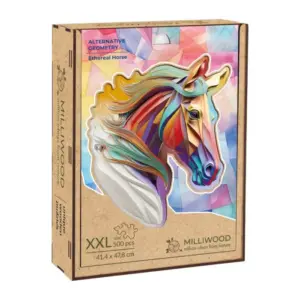 cal aerisit puzzle din lemn