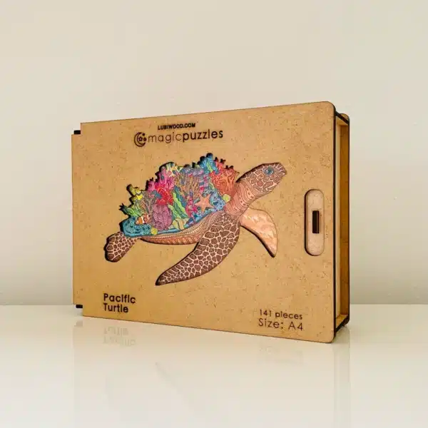 Csendes-óceáni Teknős fa puzzle 141 db
