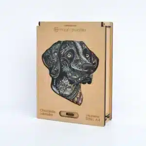 Csokoládé Labrador fa puzzle 146 db