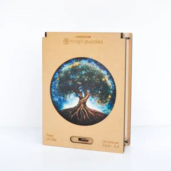 Copac al vieții puzzle din lemn 154 piese