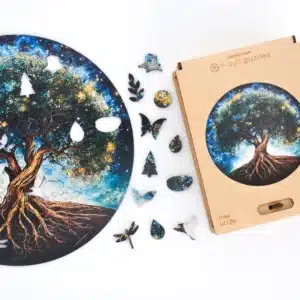 copac al vieții puzzle din lemn