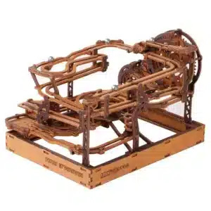pistă cu bile 3d puzzle din lemn