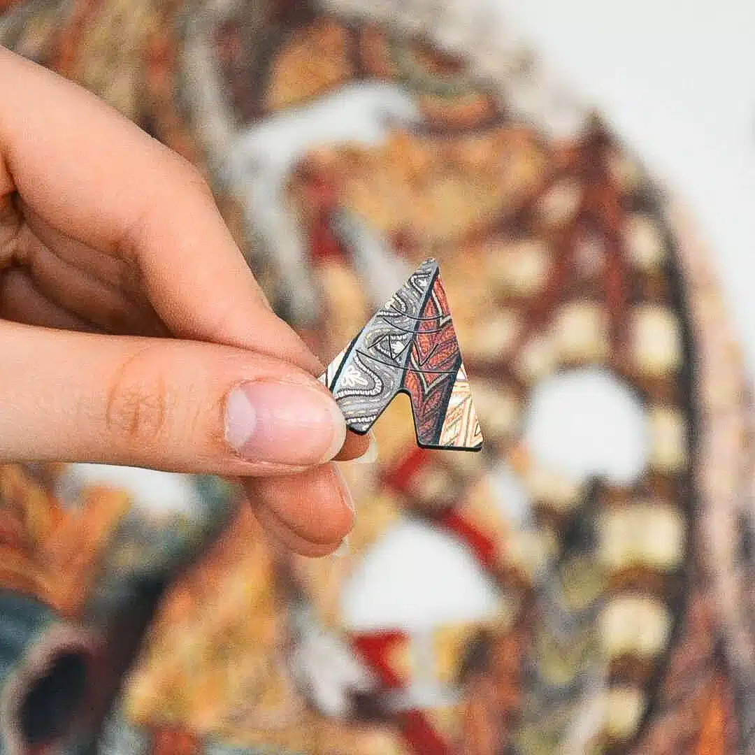 cal maiestuos puzzle din lemn