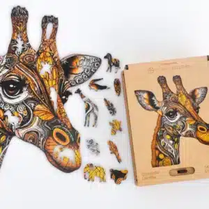 Puzzle din lemn Graceful Giraffe 143 piese