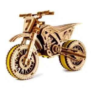 Motocross 3D puzzle din lemn 88 piese