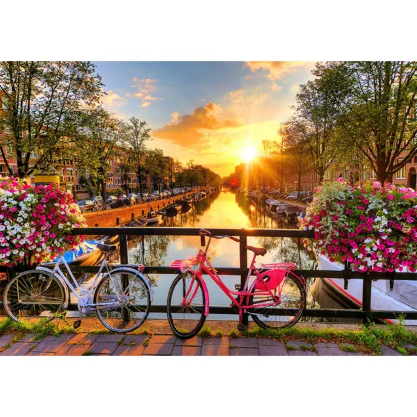 Biciclete în Amsterdam af puzzle