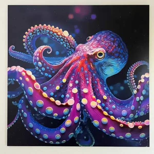 caracatiță puzzle din lemn