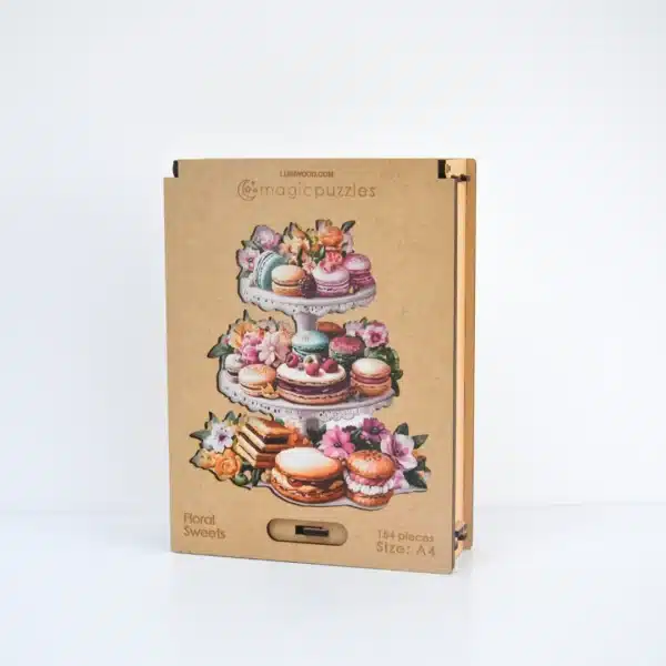 Floral Delicacies puzzle din lemn 154 piese