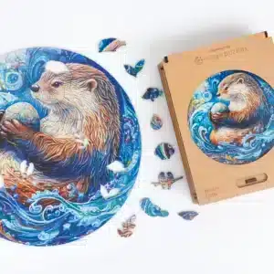 Water Otter puzzle din lemn 167 piese