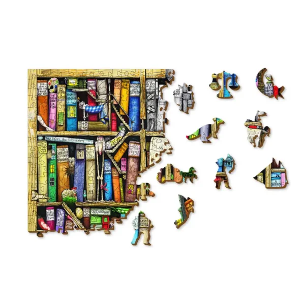 raft din lemn puzzle