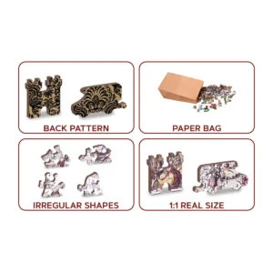 felfedezések kora térkép fa puzzle