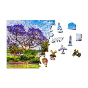 Sydney în primăvară Puzzle din lemn