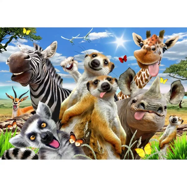 Bine ați venit la Africa Wooden Puzzle